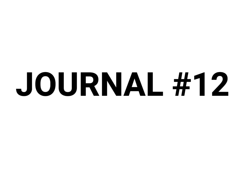 Journal#12